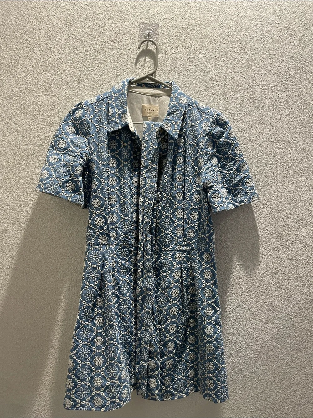 Sezane gemini blue dress - Picture 4 of 4